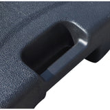 Baza Umbrela Din Plastic, Patrata, 22 Litri, Neagra - vivimall.ro