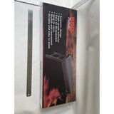 Gratar Portabil, Vivimall, Confectionat din Metal, pentru Picnic, Gradina, Terasa, Camping, Dimensiuni Reduse, 60x22x23 cm, Negru - vivimall.ro