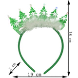 Bentita/cerc de Craciun, culoare verde, marime standard, Vivimall - vivimall.ro
