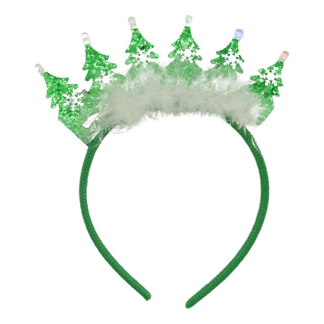 Bentita/cerc de Craciun, culoare verde, marime standard, Vivimall - vivimall.ro