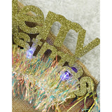 Bentita/Cerc Mery Cristmas, Culoare Cu Beteala, Marime Standard