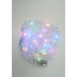 Beteala Craciun cu LED, Multicolora, simpla, 2 m x 5 cm, PVC, Sir, Artificiala, Vivimall - vivimall.ro
