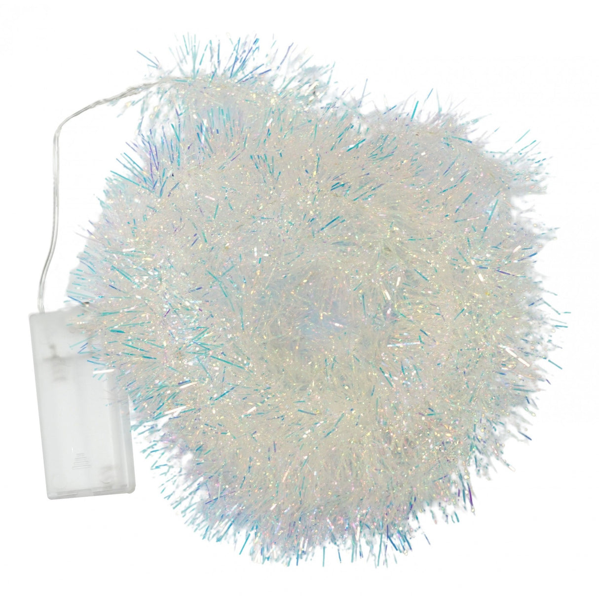 Beteala Craciun cu LED, Multicolora, simpla, 2 m x 5 cm, PVC, Sir, Artificiala, Vivimall - vivimall.ro