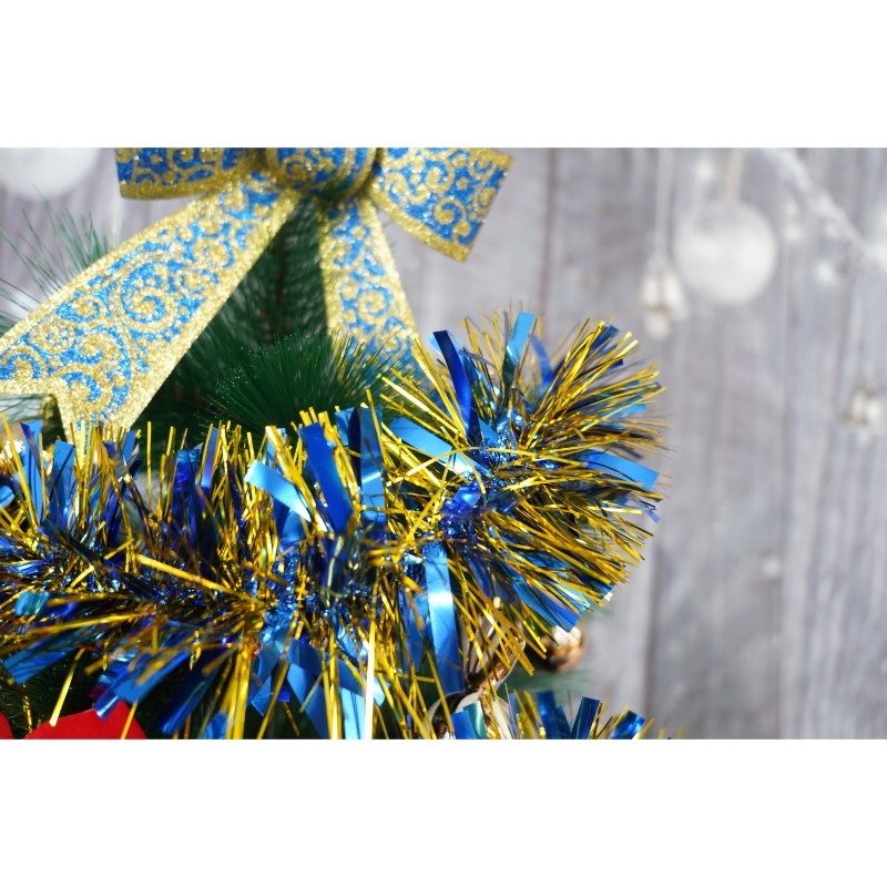 Beteala Craciun, Flippy, albastru, marimea: 2 m x 11 cm material:folie PVC, interior/exterior - vivimall.ro