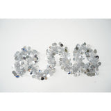 Beteala Craciun, Flippy, argintiu, marimea: 2 m x 11 cm material:folie PVC, interior/exterior - vivimall.ro