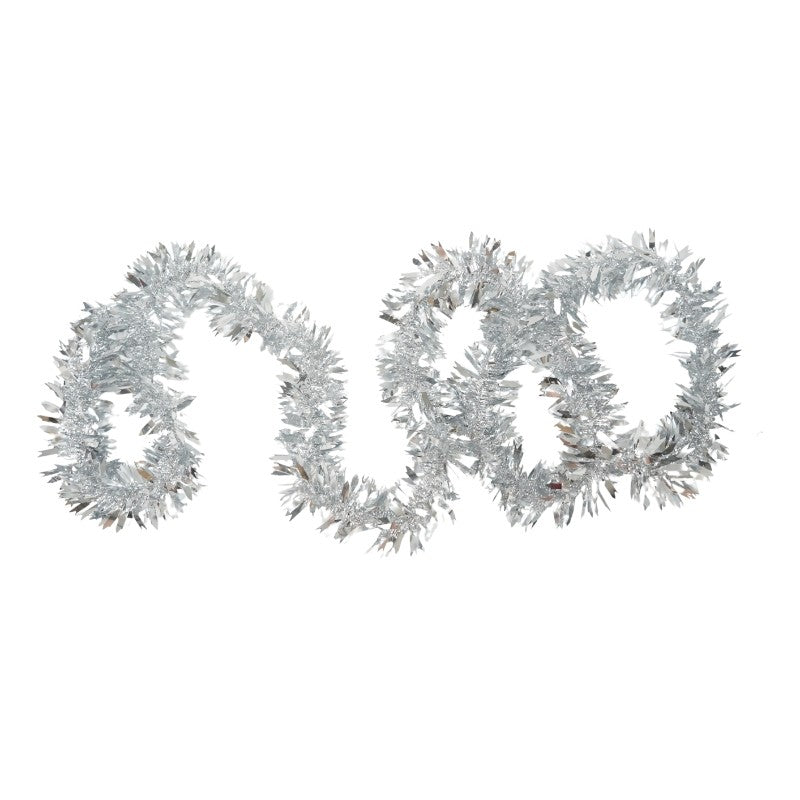 Beteala Craciun, Flippy, argintiu, marimea:  2 m x 6.5 cm material:folie PVC, interior/exterior - vivimall.ro