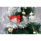 Beteala Craciun, Flippy, argintiu, marimea: 2 m x 9 cm material:folie PVC, interior/exterior - vivimall.ro