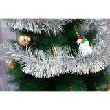 Beteala Craciun, Flippy, argintiu, marimea: 2 m x 9 cm material:folie PVC, interior/exterior - vivimall.ro