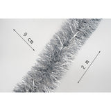 Beteala Craciun, Flippy, argintiu, marimea: 2 m x 9 cm material:folie PVC, interior/exterior - vivimall.ro