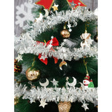 Beteala Craciun, Flippy, argintiu, marimea: 2 m x 9 cm x 5 cm material:folie PVC, interior/exterior - vivimall.ro