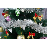 Beteala Craciun, Flippy, argintiu, marimea: 2 m x 9 cm x 5 cm material:folie PVC, interior/exterior - vivimall.ro