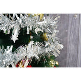 Beteala Craciun, Flippy, argintiu, marimea: 2 m x 9 cm x 9 cm material:folie PVC, interior/exterior - vivimall.ro