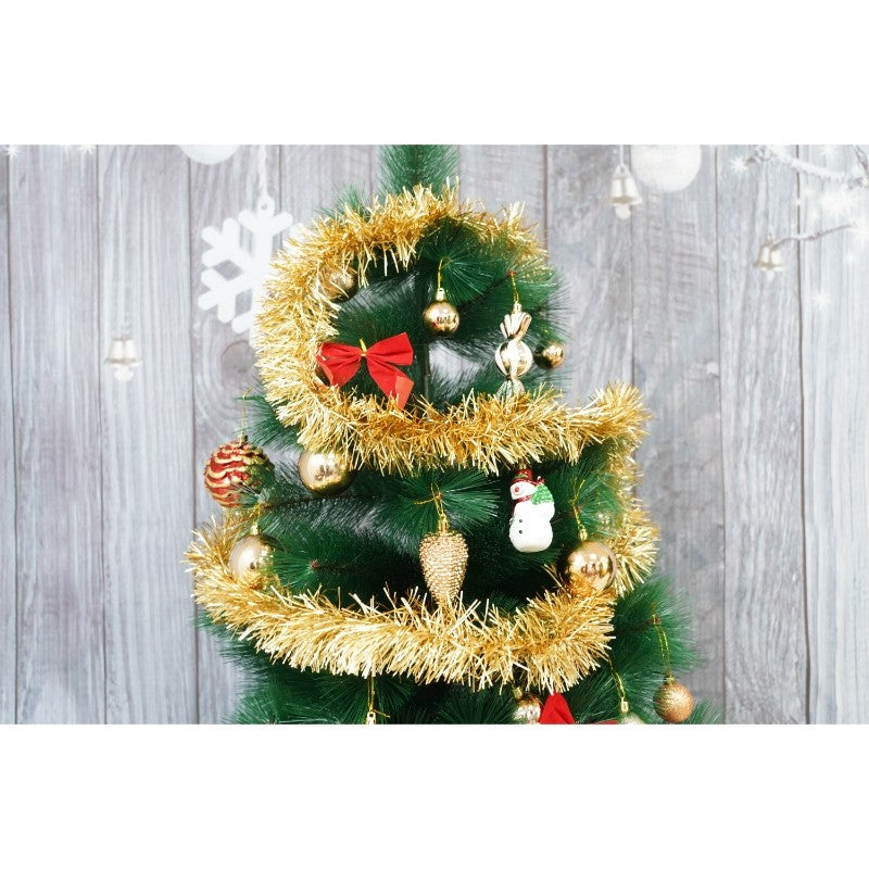 Beteala Craciun, Flippy, auriu, marimea: 2 m x 9 cm material:folie PVC, interior/exterior - vivimall.ro