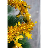 Beteala Craciun, Flippy, auriu, marimea: 2 m x 9 cm x 5 cm material:folie PVC, interior/exterior - vivimall.ro