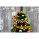 Beteala Craciun, Flippy, auriu, marimea: 2 m x 9 cm x 5 cm material:folie PVC, interior/exterior - vivimall.ro