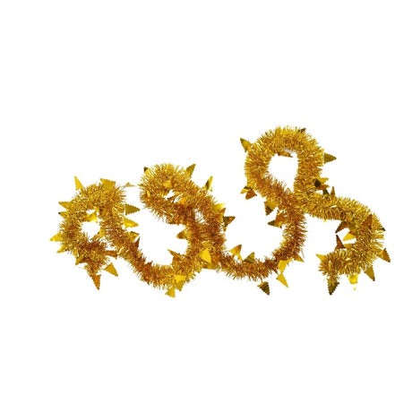 Beteala Craciun, Flippy, auriu, marimea: 2 m x 9 cm x 5 cm material:folie PVC, interior/exterior - vivimall.ro