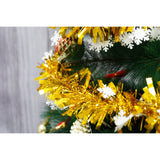 Beteala Craciun, Flippy, auriu, marimea:  2 m x 9 cm x 9 cm material:folie PVC, interior/exterior - vivimall.ro