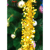 Beteala Craciun, Flippy, galben, marimea: 2 m x 9 cm material:folie PVC, interior/exterior - vivimall.ro