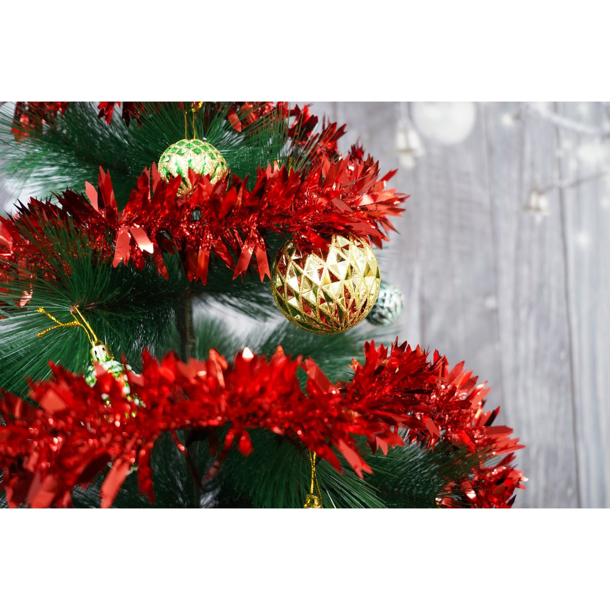 Beteala Craciun, Flippy, roșu, marimea:  2 m x 6.5 cm material:folie PVC, interior/exterior - vivimall.ro