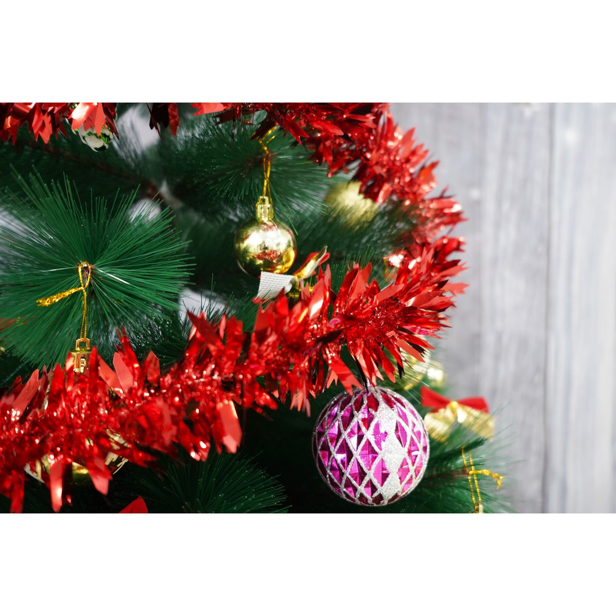 Beteala Craciun, Flippy, roșu, marimea:  2 m x 6.5 cm material:folie PVC, interior/exterior - vivimall.ro