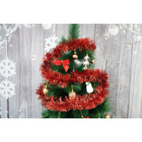 Beteala Craciun, Vivimall, roșu, marimea: 2 m x 9 cm material:folie PVC, interior/exterio - vivimall.ro