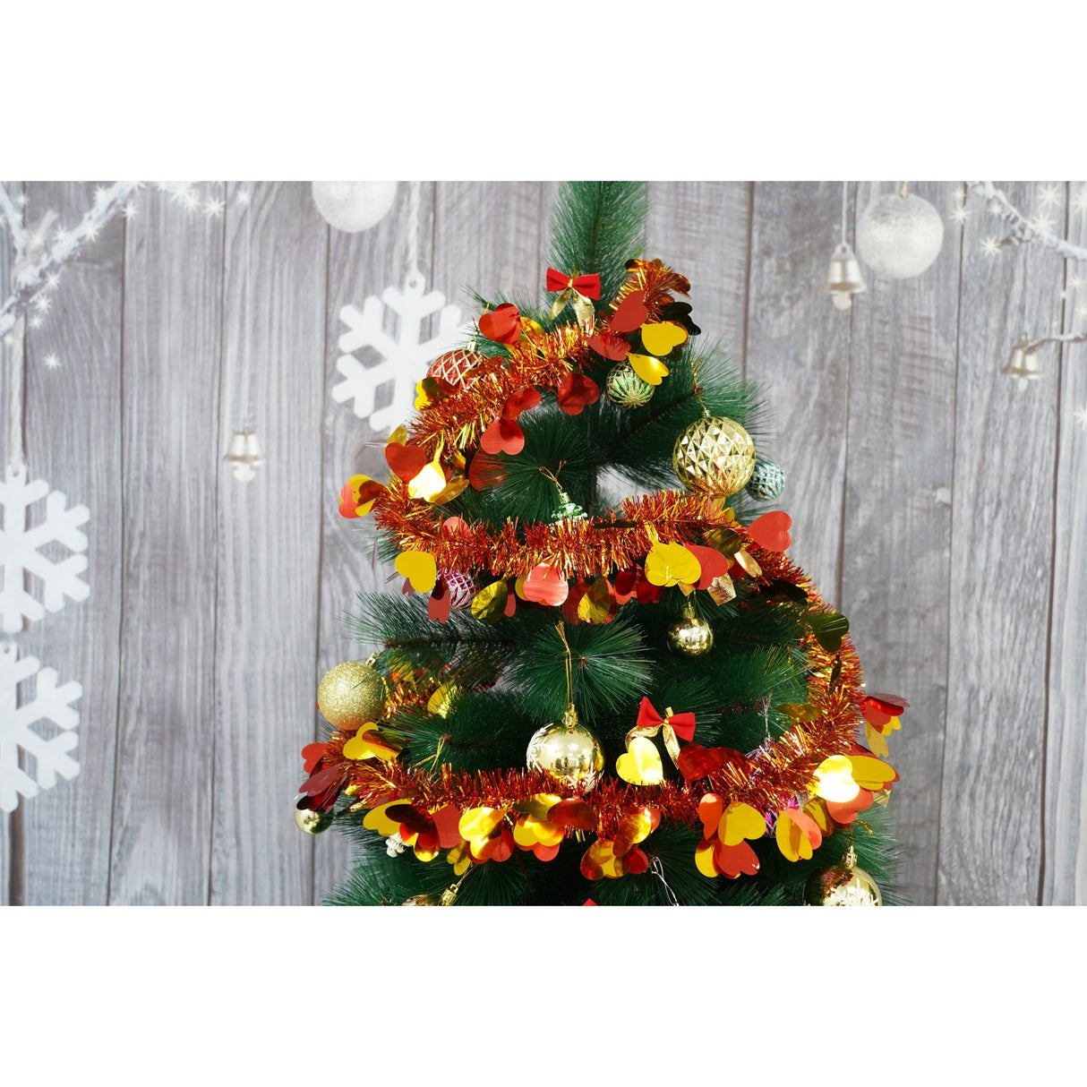 Beteala Craciun, Flippy, roșu, marimea: 2 m x 9 cm x 9 cm material:folie PVC, interior/exterior - vivimall.ro