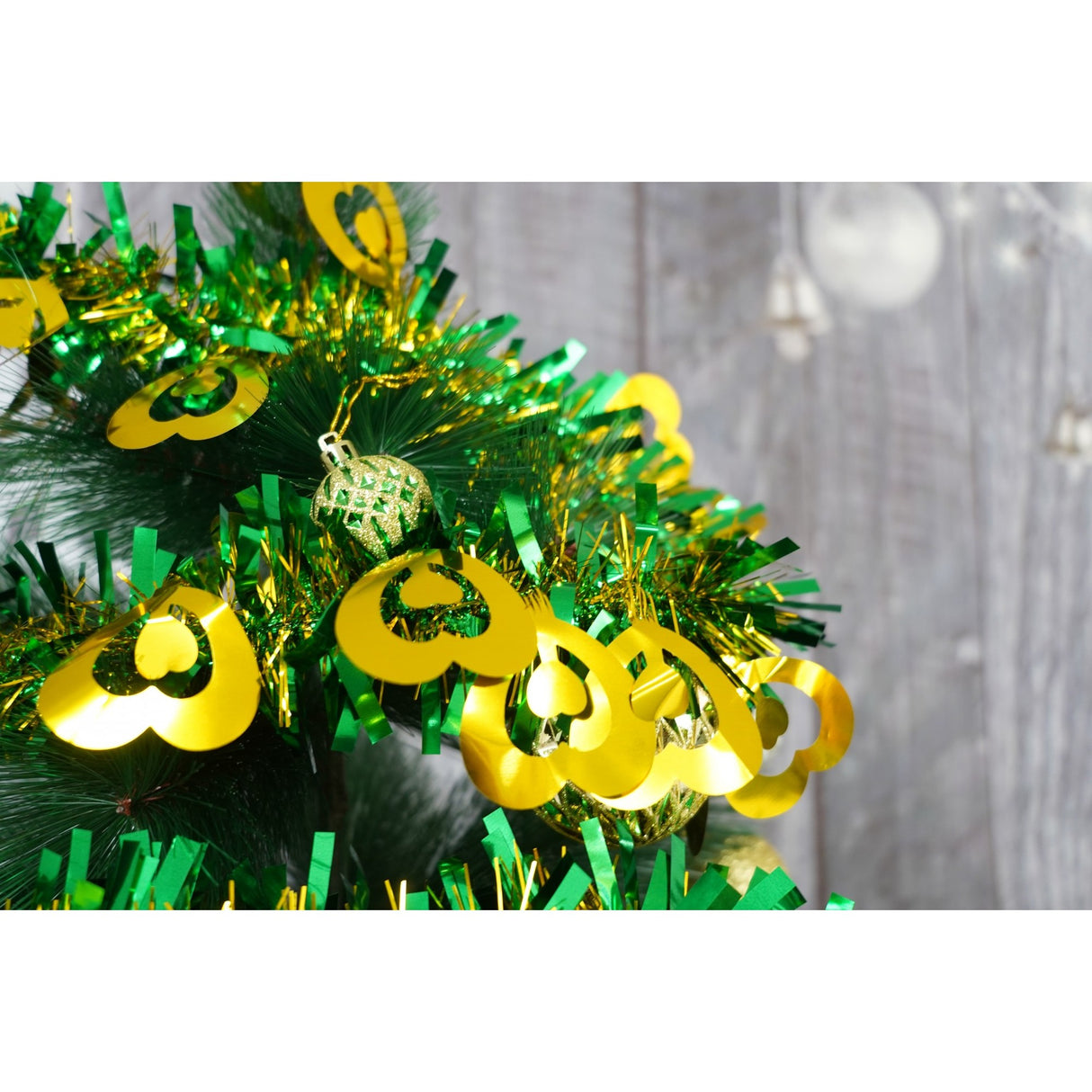 Beteala Craciun, Flippy, verde, marimea:  2 m x 11 cm x 9 cm material:folie PVC, interior/exterior - vivimall.ro