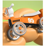 Bicicleta Fara Pedale Pentru Copii Cu Lumini Si Muzica, 4 Roti, Varsta 1-3 Ani, Material Pp, Resigilat - vivimall.ro