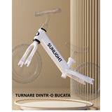 Bicicleta de Echilibru, Pentru Copii, Vivimall, Fara Pedale, Cu Doua Roti, 2-6 Ani, Inaltime Reglabila, 82 x 55 x 45 cm, Alb - vivimall.ro