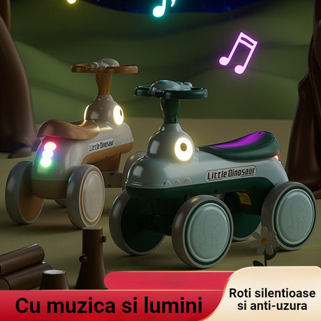 Bicicleta fara pedale cu muzica si lumini | JoyRide - vivimall.ro
