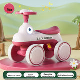 Bicicleta fara pedale cu muzica si lumini | JoyRide - vivimall.ro