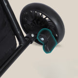 Carucior Sport Flippy 3in1, 6-36 Luni, Reversibil, Pliabil, Tavita pentru Masa, Pozitie de Somn, Centura de Siguranta, Roti 360, Suport Pahar, Copertina pentru Soare, 32x63x95cm, Negru Model Pisicute - vivimall.ro