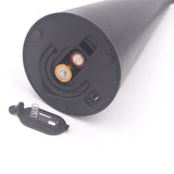 Ventilator Exterior, Repelent Pentru Muste/Tantari, Cablu Usb, Slot Baterii, 9 X 9 X 20 Cm, Negru - vivimall.ro