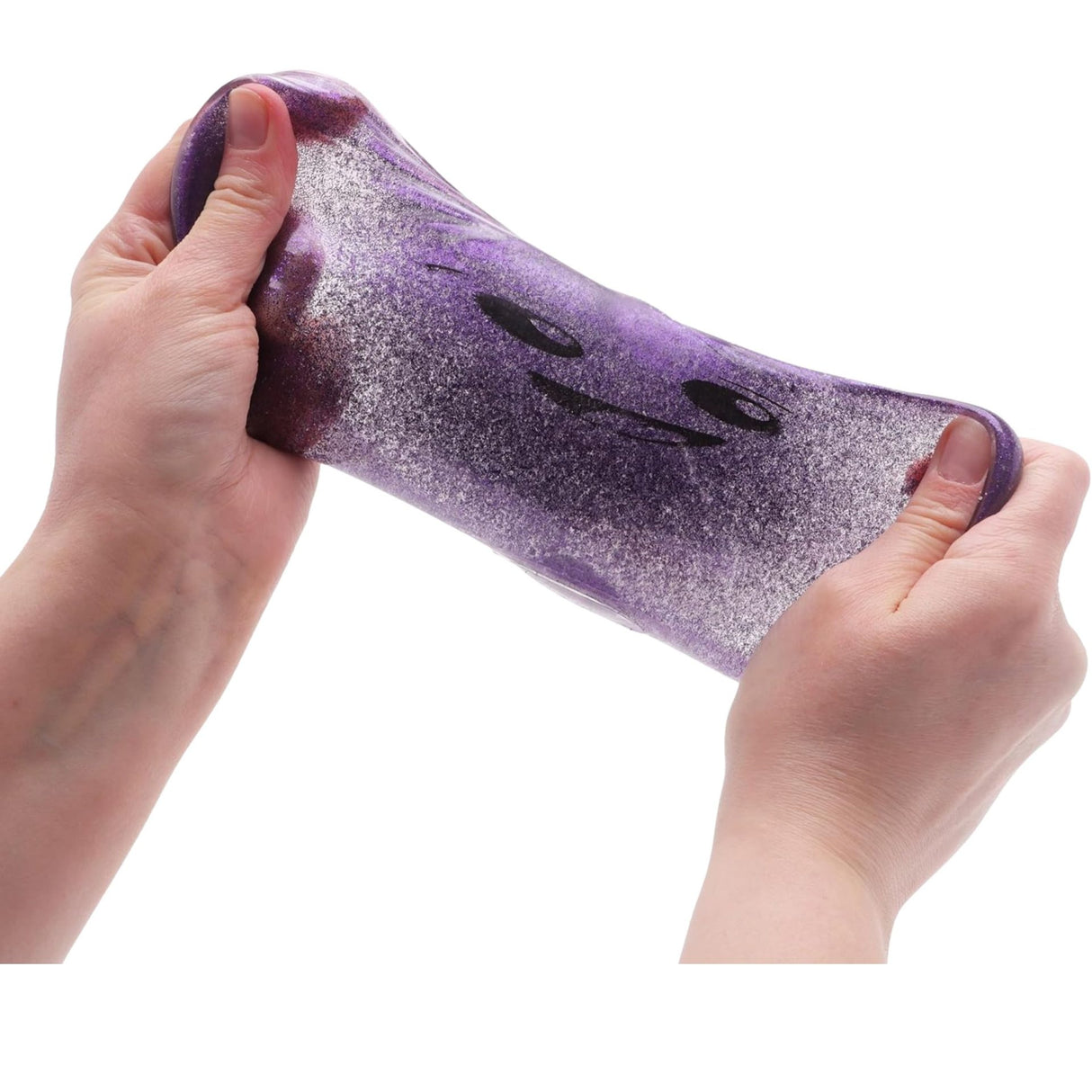 Jucărie senzorială Squishy Flippy 10 cm strânsă în mână, efect revenire lentă demonstrat
