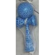 Kendama Crack, Flippy, din Lemn, 18 cm, +14 Ani, Diametru Bila 6 cm, Model Crapat, Albastru Deschis - vivimall.ro