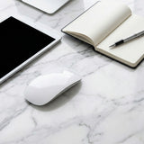 Mouse Wireless cu Gesturi, FLIPPY, Bluetooth + 2.4GHz, Reincarcabil USB, Ultra Subtire, 1600 DPI, Silentios, Design Elegant si Compact, Compatibil cu Laptop/PC, Telefon si Tableta, Ideal pentru Birou si Calatorii, Alb - vivimall.ro