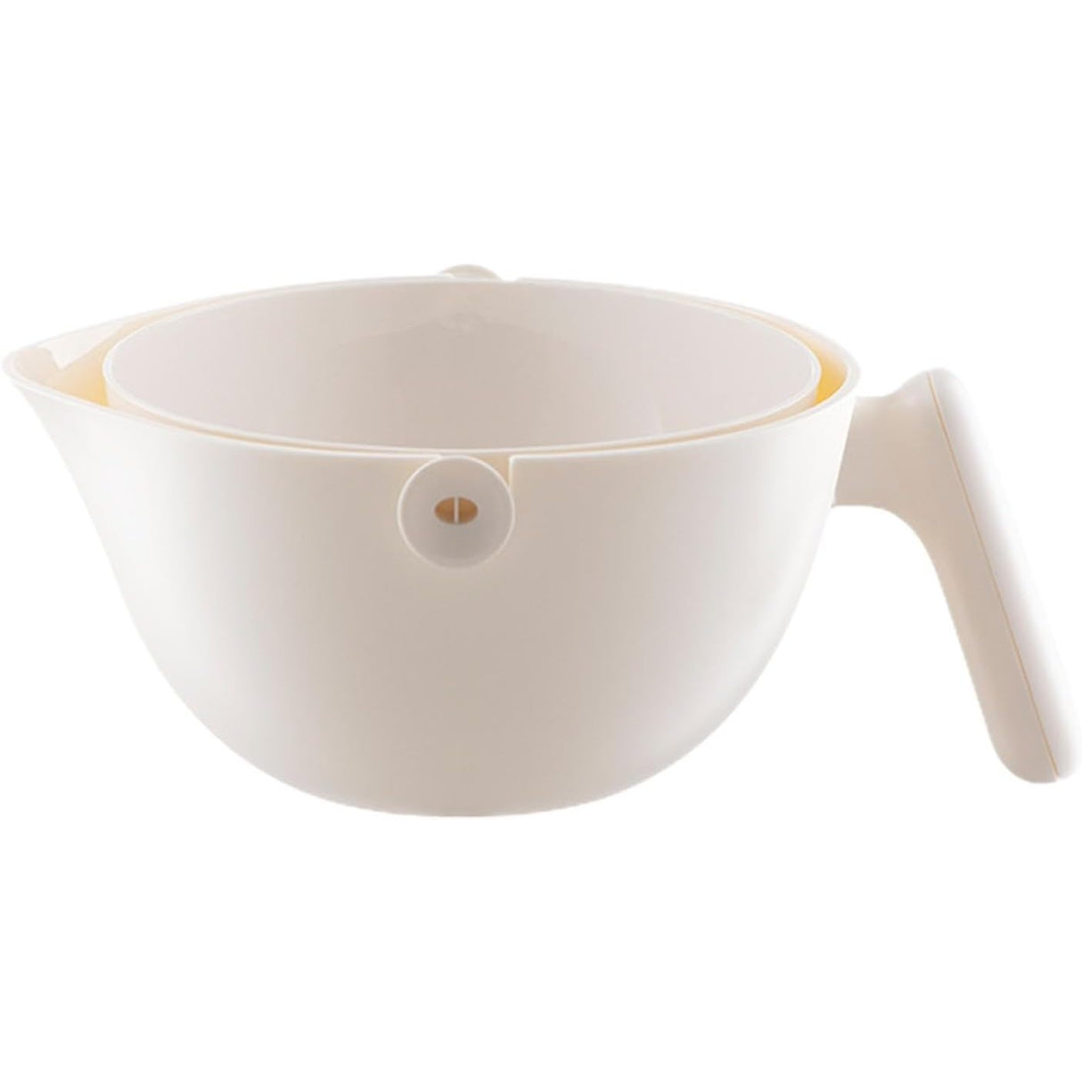 Bol 2 în 1 cu sistem de scurgere, material rezistent | KitchenFlow - vivimall.ro