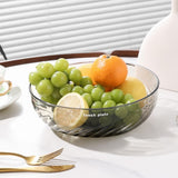 Bol cu un Singur Strat, Vivimall, pentru Fructe, Legume, Snacks, 22.4x9 cm, Transparent - vivimall.ro