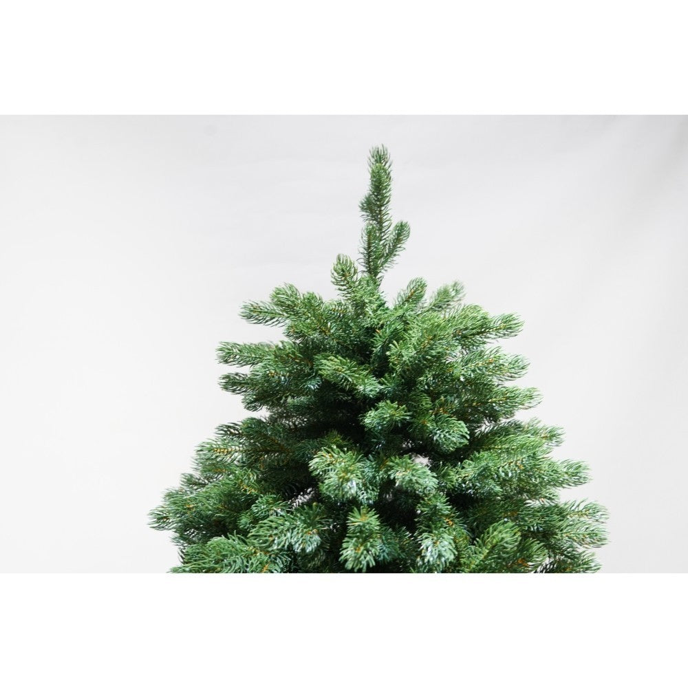 Brad artificial de Craciun, clasic bogat, inaltime 180 cm, 586 ramuri, Vivimall, verde, suport metalic inclus, Resigilat - vivimall.ro