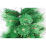 Brad artificial de Craciun tip pin, clasic, pentru interior/exterior, inaltime 180 cm, Vivimall, verde, suport metalic inclus - vivimall.ro