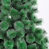 Brad artificial de Craciun tip pin nins, pentru interior/exterior, inaltime 180 cm, Vivimall, verde, suport metalic inclus - vivimall.ro