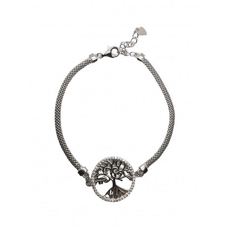 Bratara Argint 925 Copac Cu Zirconii - vivimall.ro