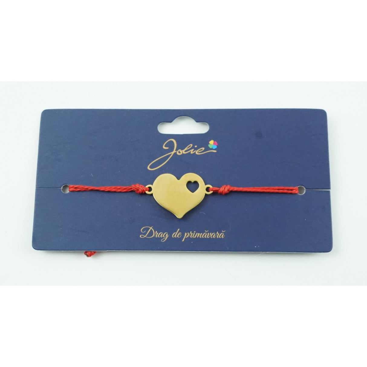 Brățară Aurie Inox Inimă Decupată | Jolie