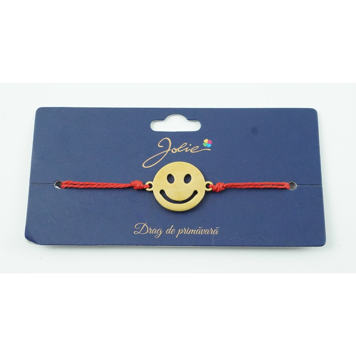 Bratara Aurie Inox Smiley Face - vivimall.ro