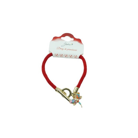 Златна гривна Martisor Jolie "Водно конче" с камъни