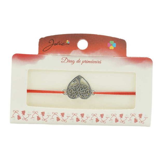 Bratara cu 2 Noduri Elastica Jolie Copac in Inima - vivimall.ro