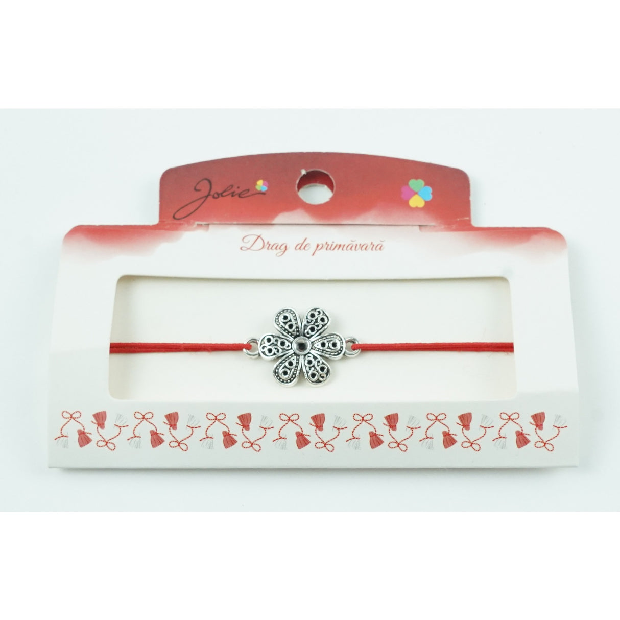 Bratara cu 2 Noduri Elastica Floare - vivimall.ro