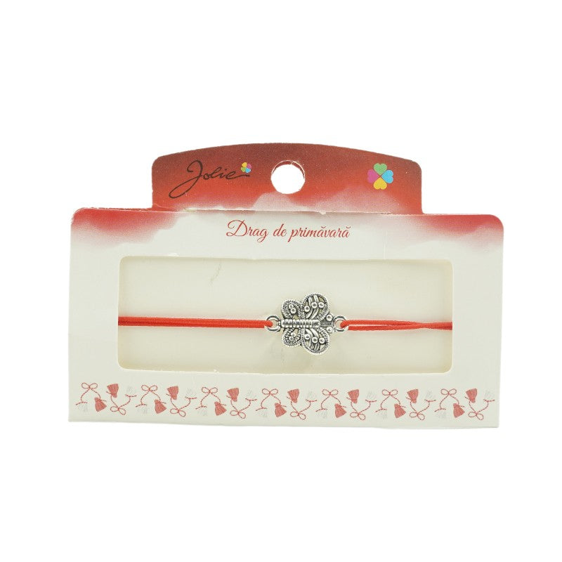Bratara cu 2 Noduri Elastica Fluture - vivimall.ro