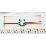 Bratara Jolie cu 2 Noduri Elastica Potcoava cu trifoi - vivimall.ro