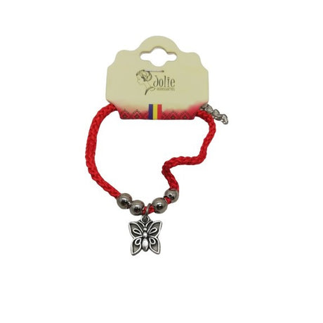 Bratara Cu 4 Bile Jolie Fluture V4 - vivimall.ro